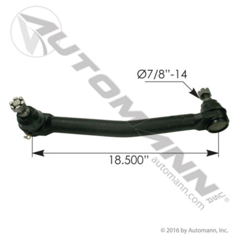 Automann 463.DS4695 Drag Link 18.500in C to C Freightliner