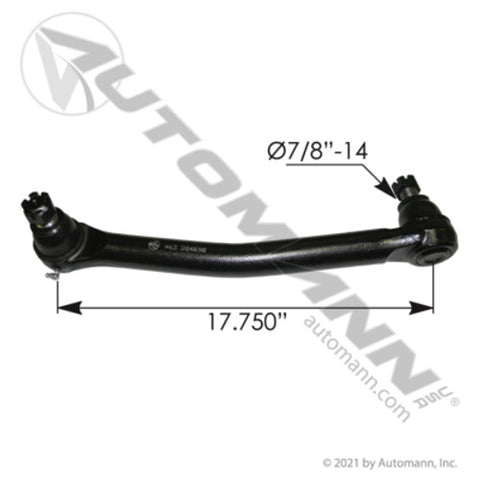 Automann 463.DS4698 Drag Link 17.75in C to C Freightliner