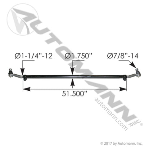 Automann 463.DS5004 Cross Tube Assembly