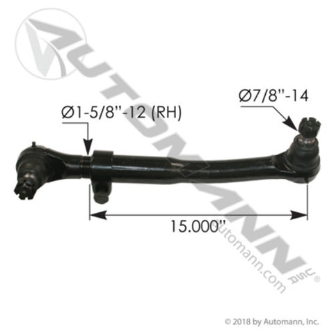 Automann 463.DS55897 Drag Link 18.750in C to C IHC