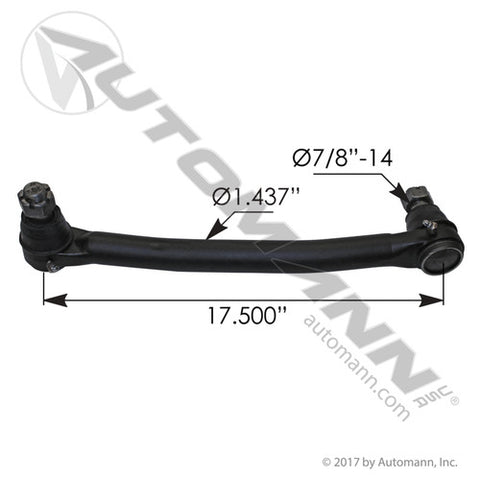 Automann 463.DS5597 Drag Link 17.50in C to C IHC