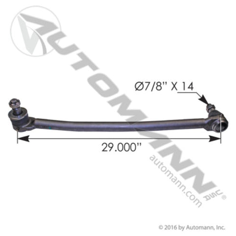 Automann 463.DS55981 Drag Link 29.000in C to C IHC