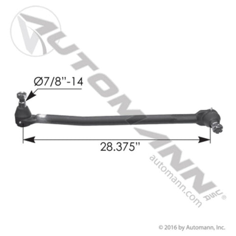 Automann 463.DS5909 Drag Link 28.375in C to C Pass Side