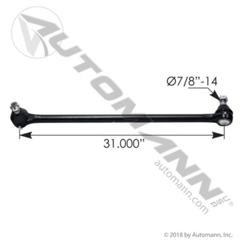 Automann 463.DS5914 Drag Link 31.000in C to C Kenworth
