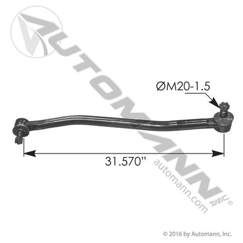 Automann 463.DS6258 Drag Link 31.570in C to C Mack