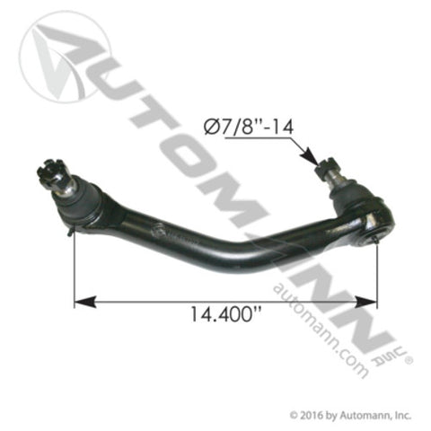 Automann 463.DS7527 Drag Link 14.400in C to C Peterbilt