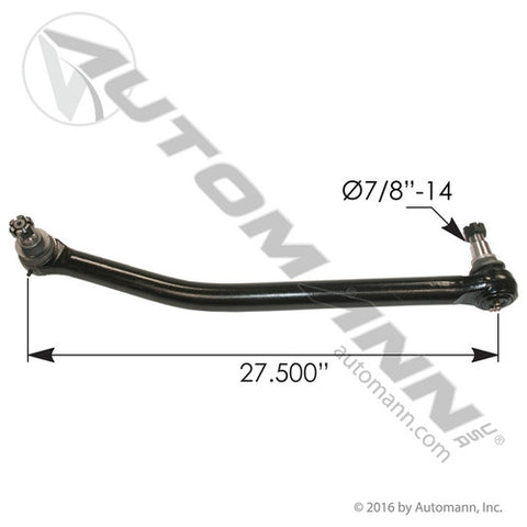 Automann 463.DS7534 Drag Link 27.500in C to C Peterbilt