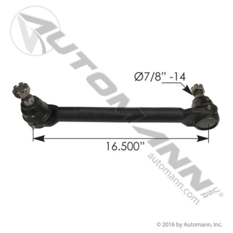 Automann 463.DS75401 Drag Link 16.500in C to C Peterbilt