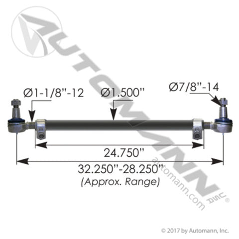 Automann 463.DS9058 Drag Link Capacity