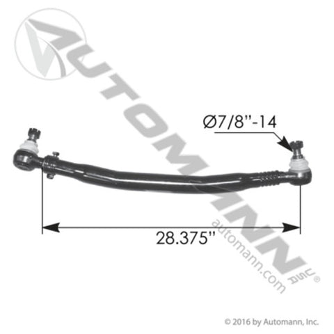 Automann 463.DS9669 Drag Link 31.000in C to C Volvo