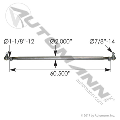 Automann 463.DS9803 Cross Tube Assembly