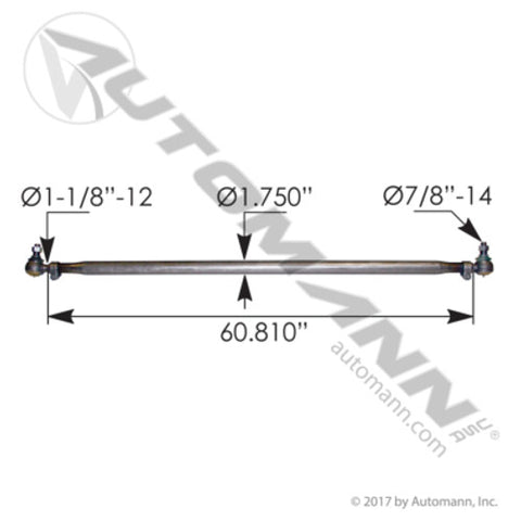 Automann 463.DS9808 Cross Tube Assembly