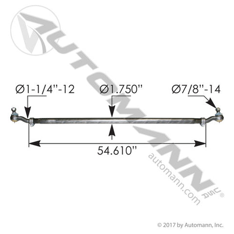 Automann 463.DS9815 Cross Tube Assembly