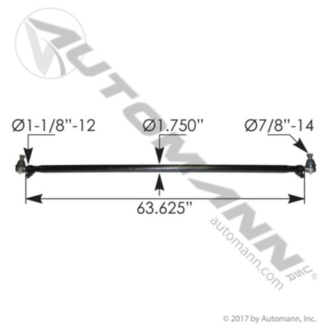 Automann 463.DS9819 Cross Tube Assembly