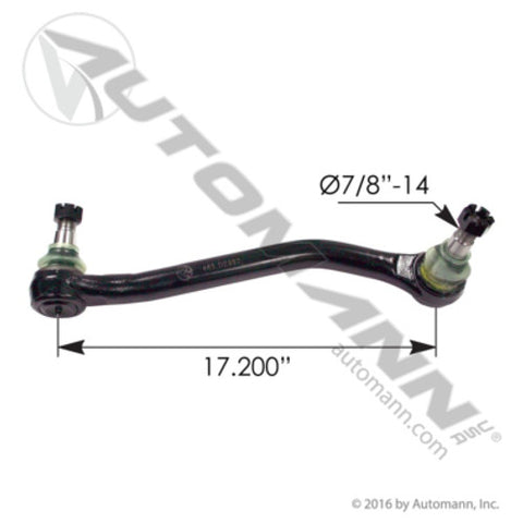 Automann 463.DS982 Drag Link 17.200in C to C Chevrolet/GM