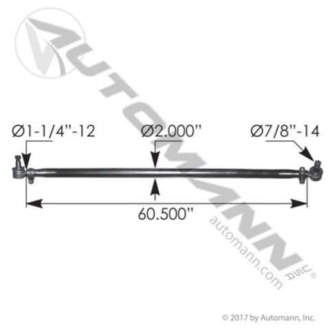 Automann 463.DS9829 Cross Tube Assembly