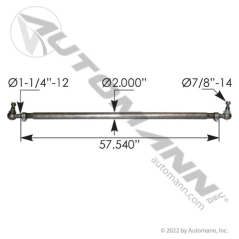 Automann 463.DS9831 Cross Tube Assembly