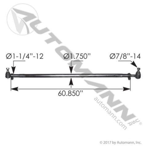 Automann 463.DS9836 Cross Tube Assembly