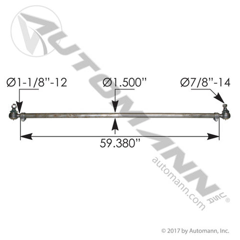 Automann 463.DS9841 Cross Tube Assembly