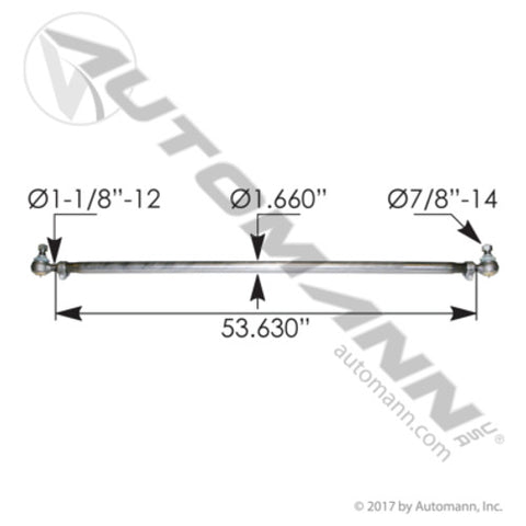 Automann 463.DS9845 Cross Tube Assembly