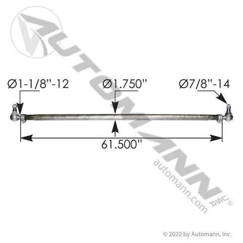 Automann 463.DS9858 Cross Tube Assembly