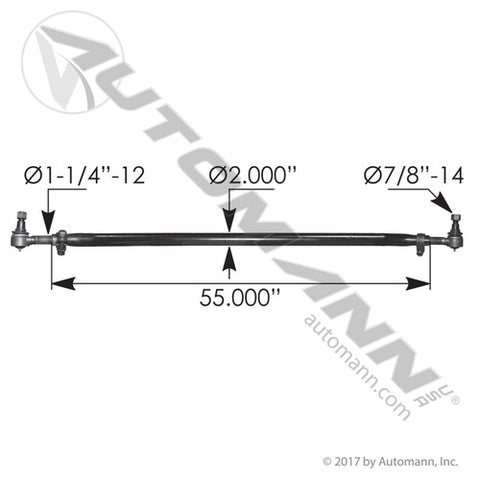 Automann 463.DS9871 Cross Tube Assembly