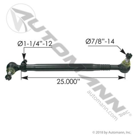 Automann 463.DS992 Drag Link 29.560in C to C Kenworth
