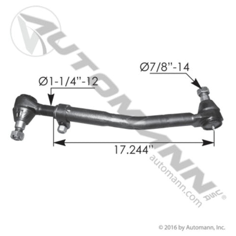 Automann 463.DS998 Drag Link 20.850in C to C Kenworth