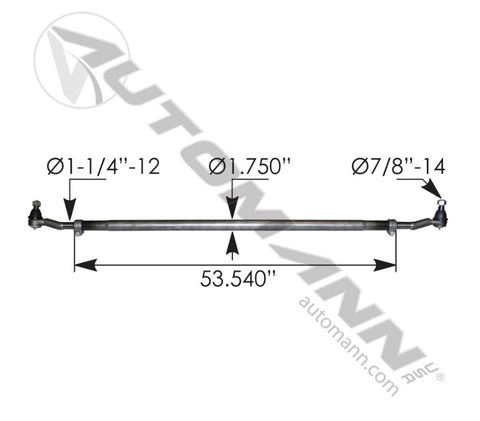 Cross Tube Assembly Automann 971713