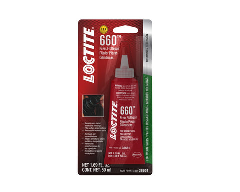 Loctite 660 High Strength Retaining Compound, 50ml Tube