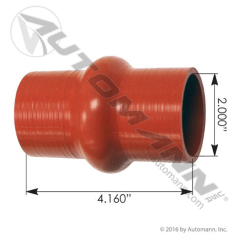 Automann 561.14136 Coolant Hump Hose Hot Side 2" x 4.16"