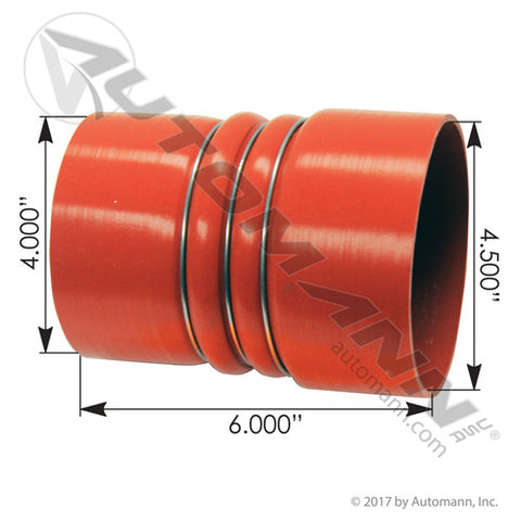 Automann 561.15400450 CAC Connector Reducer Hot Side 4.5"- 4"