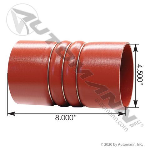 Automann 561.15450 CAC Connector Hose Hot Side 4.5" x 8"