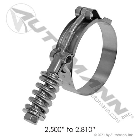 Automann 561.230250 HD T-Bolt Clamp 2.50in to 2.81in