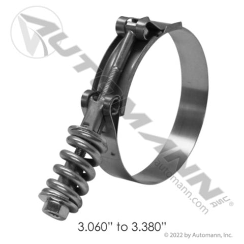 Automann 561.230306 HD T-Bolt Clamp 3.06in to 3.38in