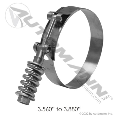 Automann 561.230356 HD T-Bolt Clamp 3.56in to 3.88in