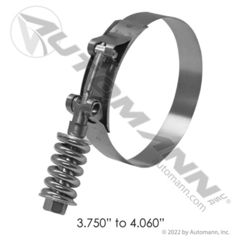 Automann 561.230375 HD T-Bolt Clamp 3.75in to 4.06in