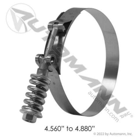 Automann 561.230456 HD T-Bolt Clamp 4.56in to 4.88in