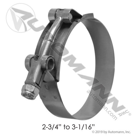 Automann 561.26275 T-Bolt Clamp 2.75in to 3.06in