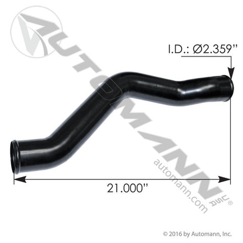 Automann 561.46103 Upper Radiator Pipe Freightliner