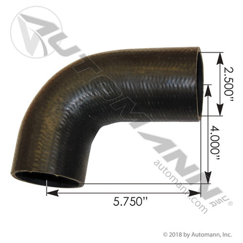 Automann 561.46127 Radiator Elbow 90Deg Freightliner 2.5"ID