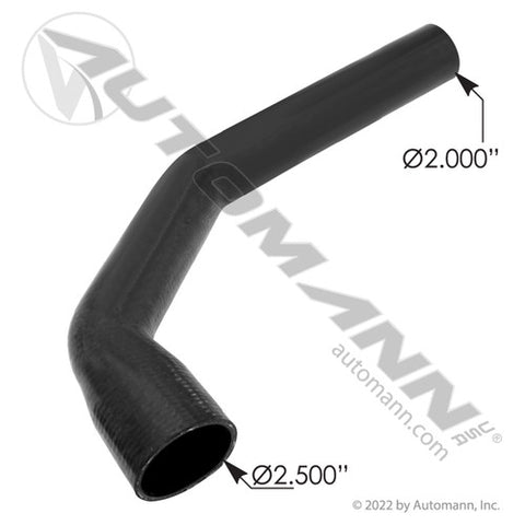 Automann 561.46229 Upper Hose Freightliner 2.5"-2" ID