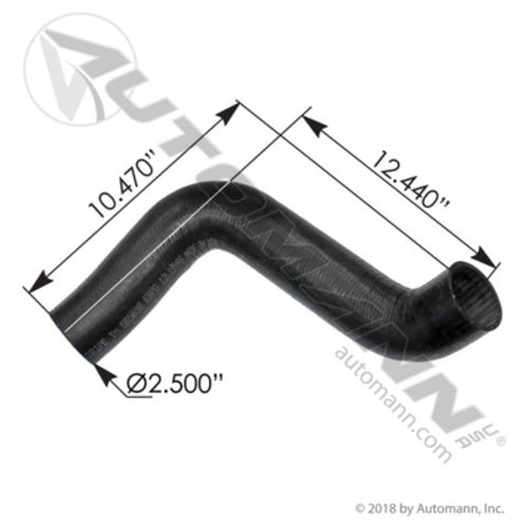 Automann 561.46657 Coolant Hose Upper Freightliner 2.5" ID
