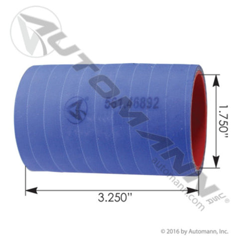 Automann 561.46892 Water Pump Hose Detroit Diesel 1.8"x3.3"