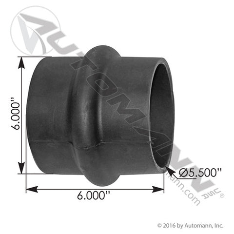 Automann 561.47763 Rubber Hump Hose 5.5in ID