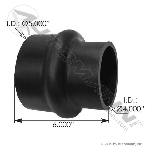 Automann 561.47780 Reducer Hose Rubber 4-5in