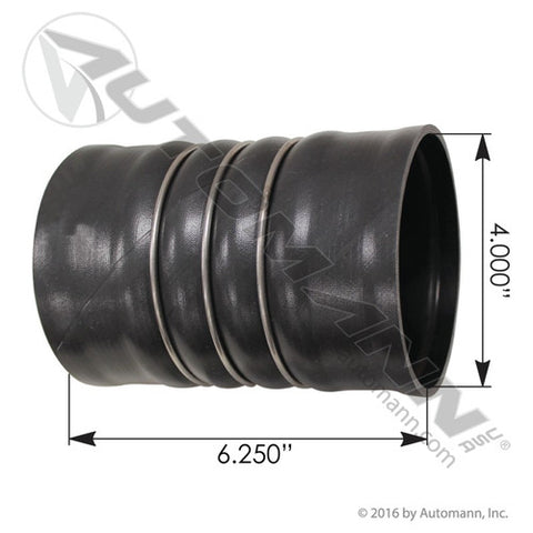 Automann 561.59040 Coolant Hump Hose Hot Side 4"x6.25"
