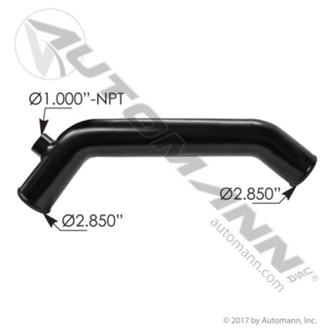Automann 561.59347 Lower Radiator Pipe