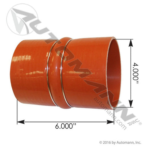 Automann 561.75699 Coolant Hump Hose Hot Side 4"x6"
