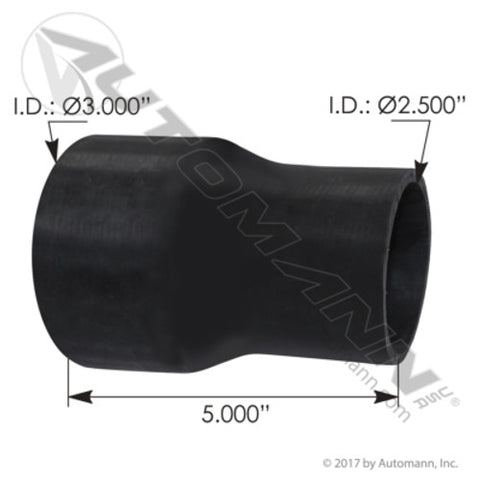 Automann 561.96411 Coolant Hose Reducer Volvo 3"-2.5"